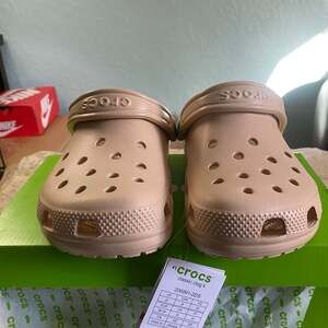 Crocs Kids Classic Clog K - Shitake Brown - Size J6